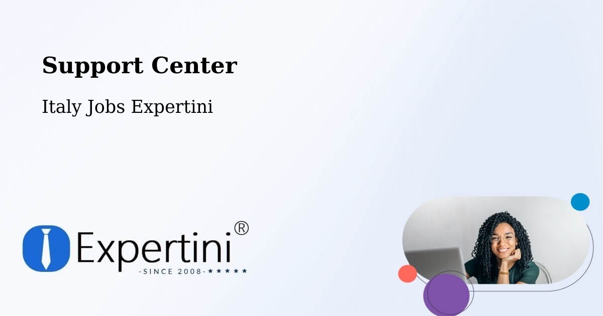 Support Services – Veglie - Italy Jobs Expertini